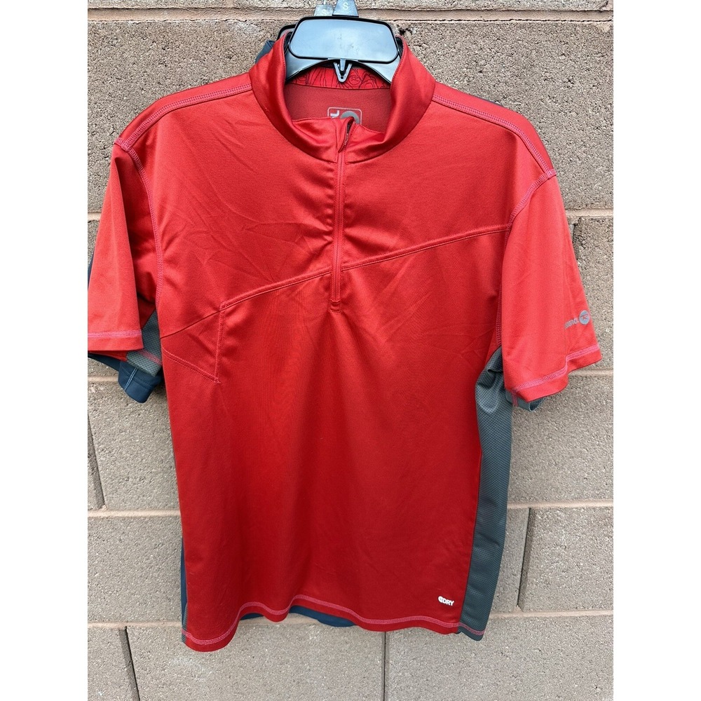 ROSSIGNOL Dry Men's Zip Front‎ Polo Pure Mountian Company Large